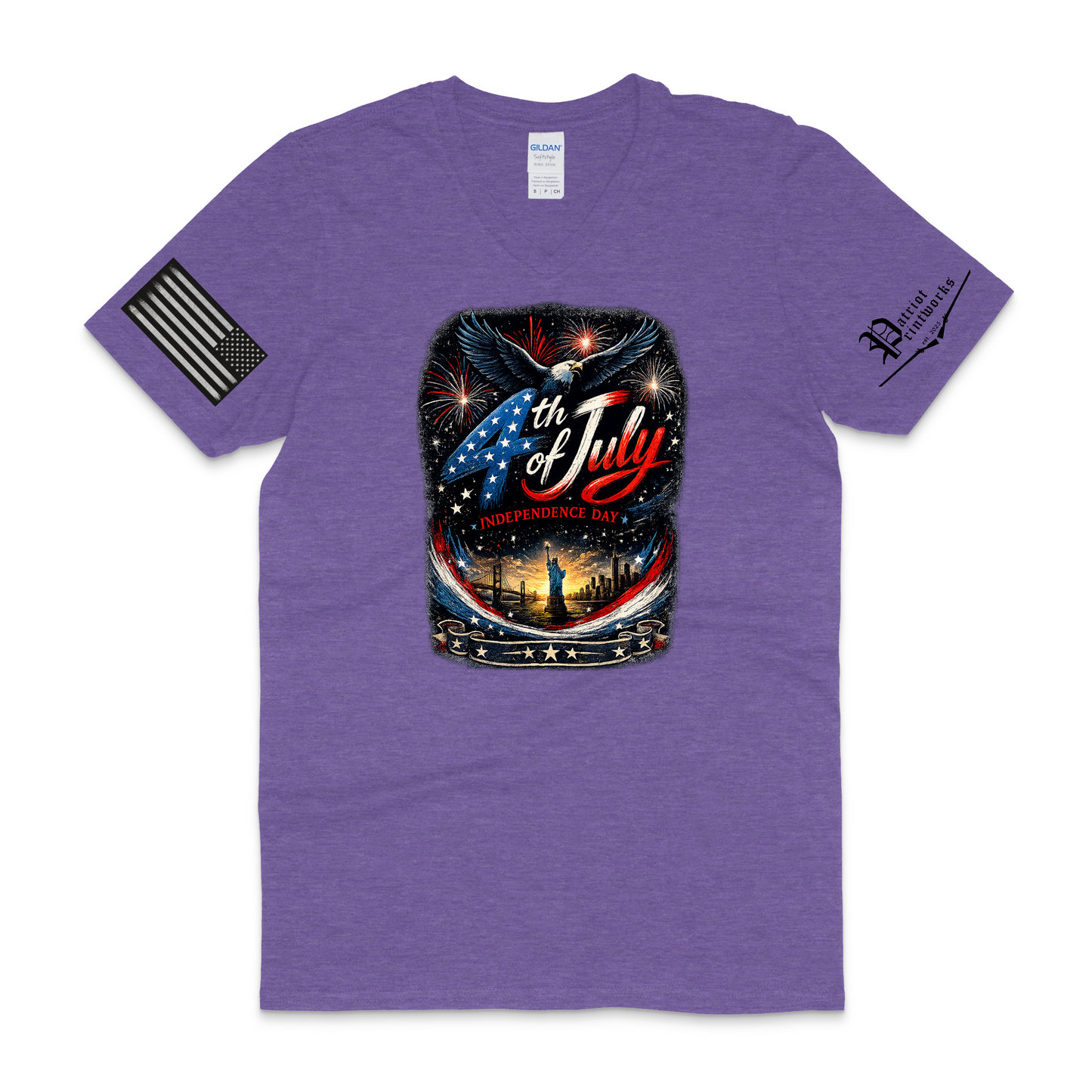 Liberty in Bloom V-Neck T-Shirt