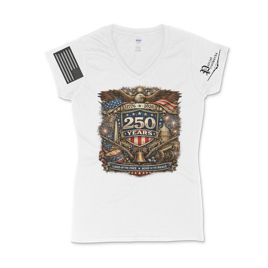 America's 250th - A Founding Celebration Women's V-Neck T-Shirt