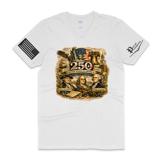 America's 250th Birthday V-Neck T-Shirt