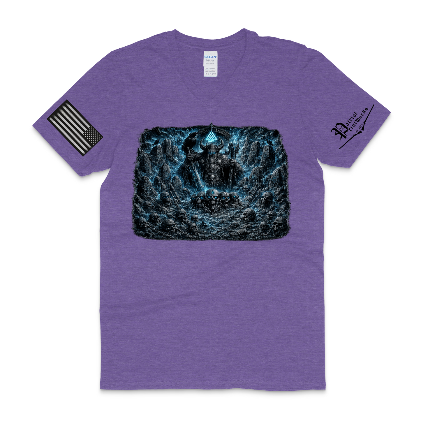 Barrow King of Niflheim V-Neck T-Shirt