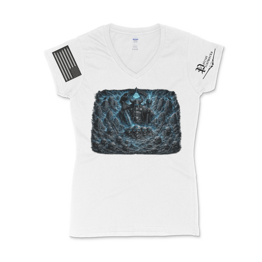 Barrow King of Niflheim Women's V-Neck T-Shirt