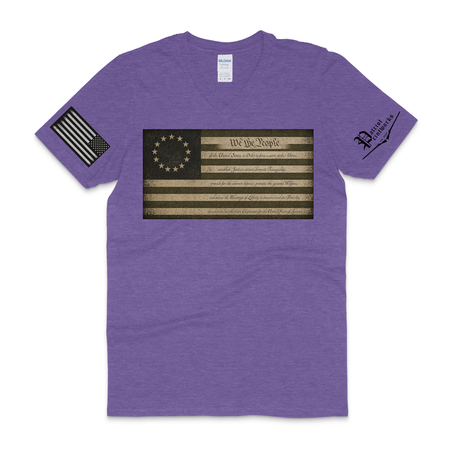 We The People V-Neck T-Shirt