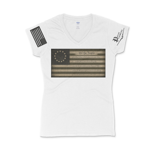 We The People Women's V-Neck T-Shirt