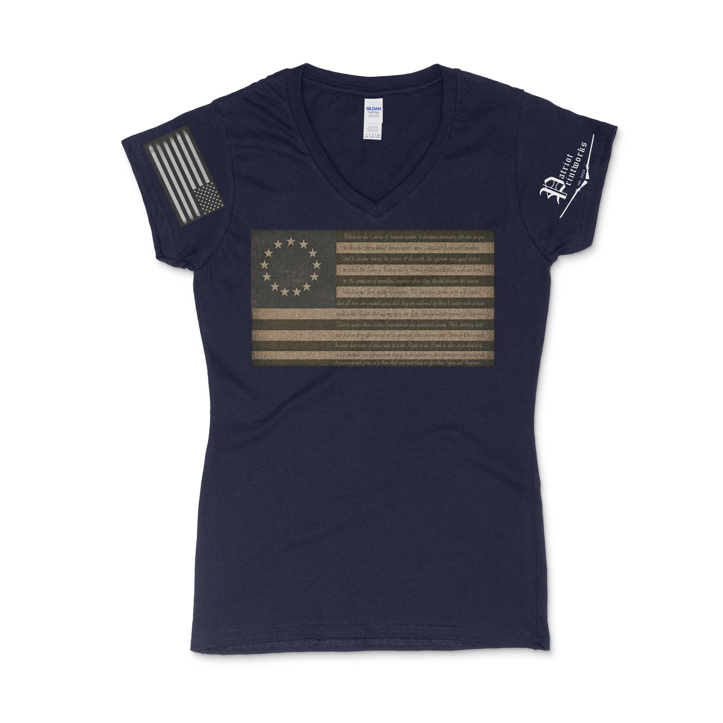 American Independence Women's V-Neck T-Shirt