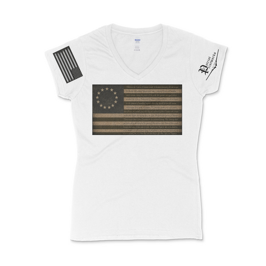American Independence Women's V-Neck T-Shirt