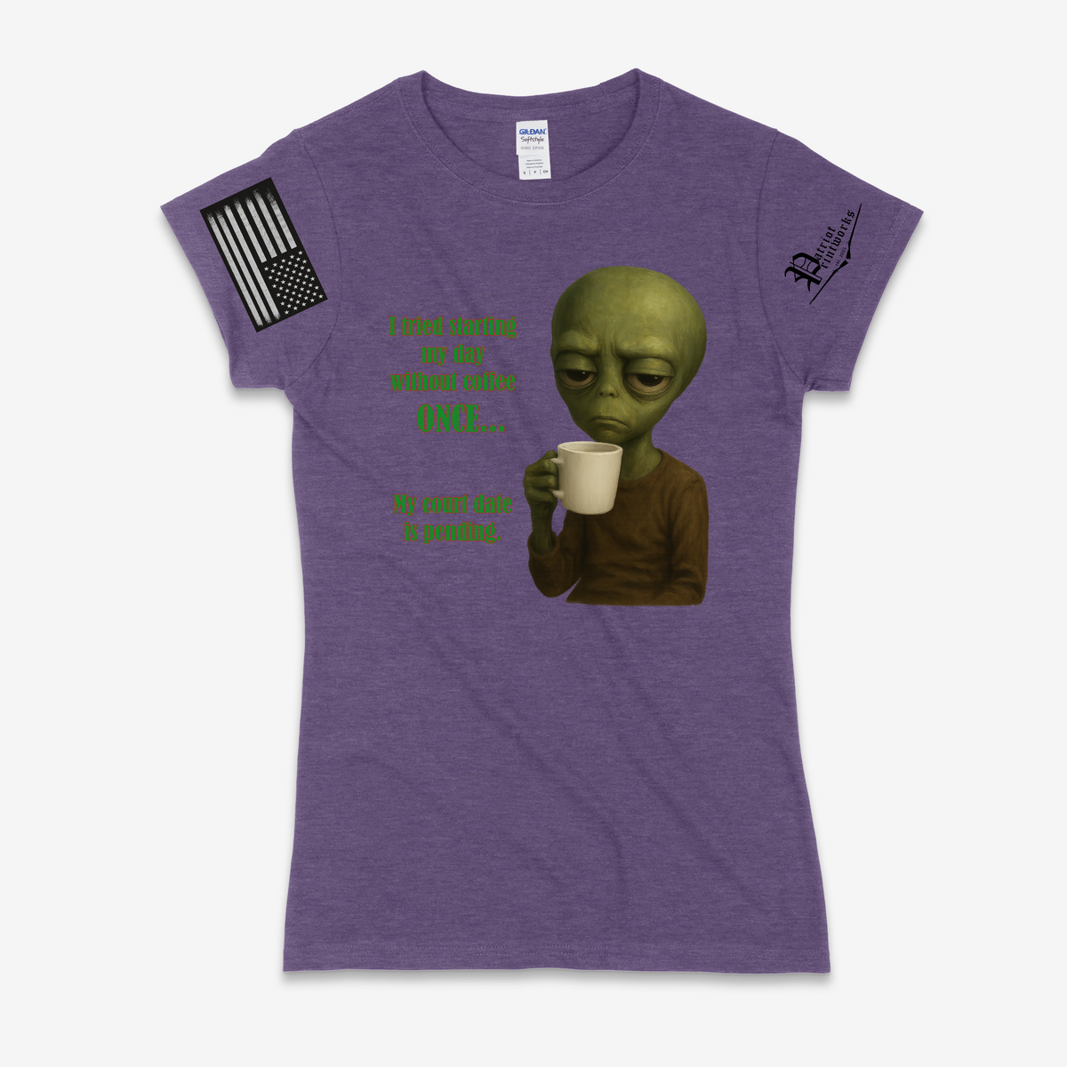 Court Date Pending Ladies T-Shirt