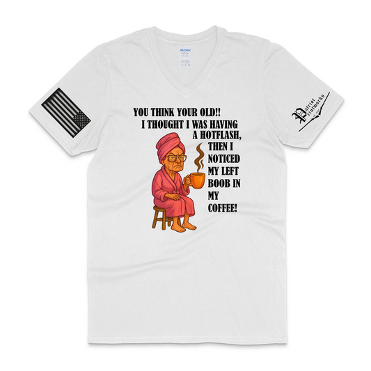 Aging Like Fine Sass V-Neck T-Shirt