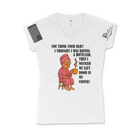 Aging Like Fine Sass Women's V-Neck T-Shirt