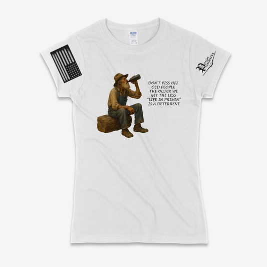 Life In Prison Ladies T-Shirt