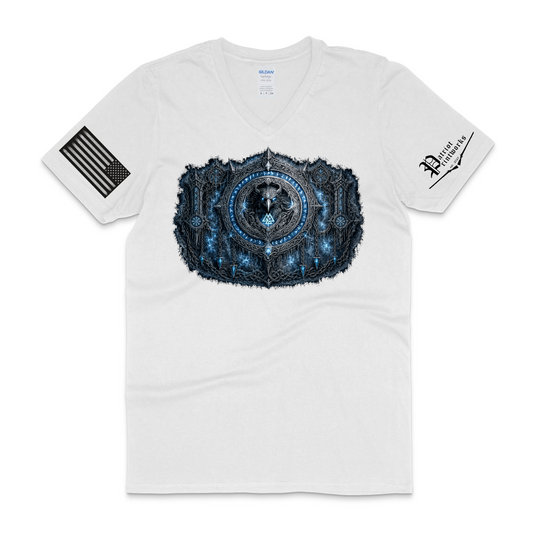 Odin’s Icebound Seal V-Neck T-Shirt