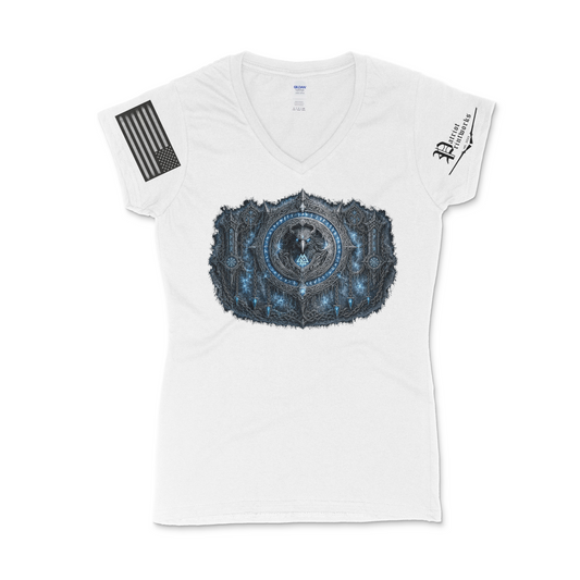 Odin’s Icebound Seal Women's V-Neck T-Shirt