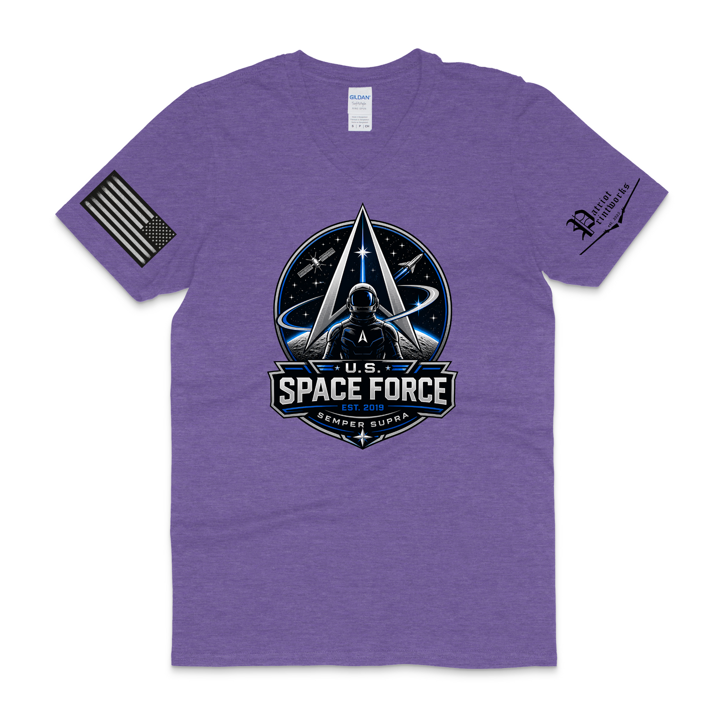 U.S. Space Force V-Neck T-Shirt