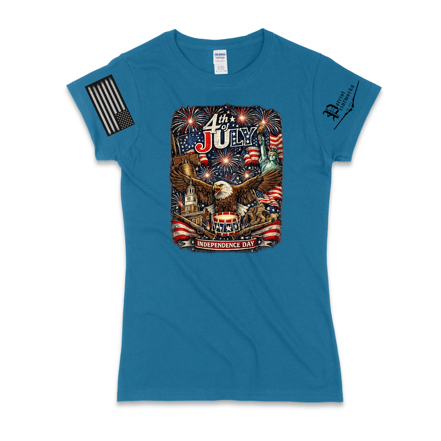 Patriotic Summer Women's T-Shirt