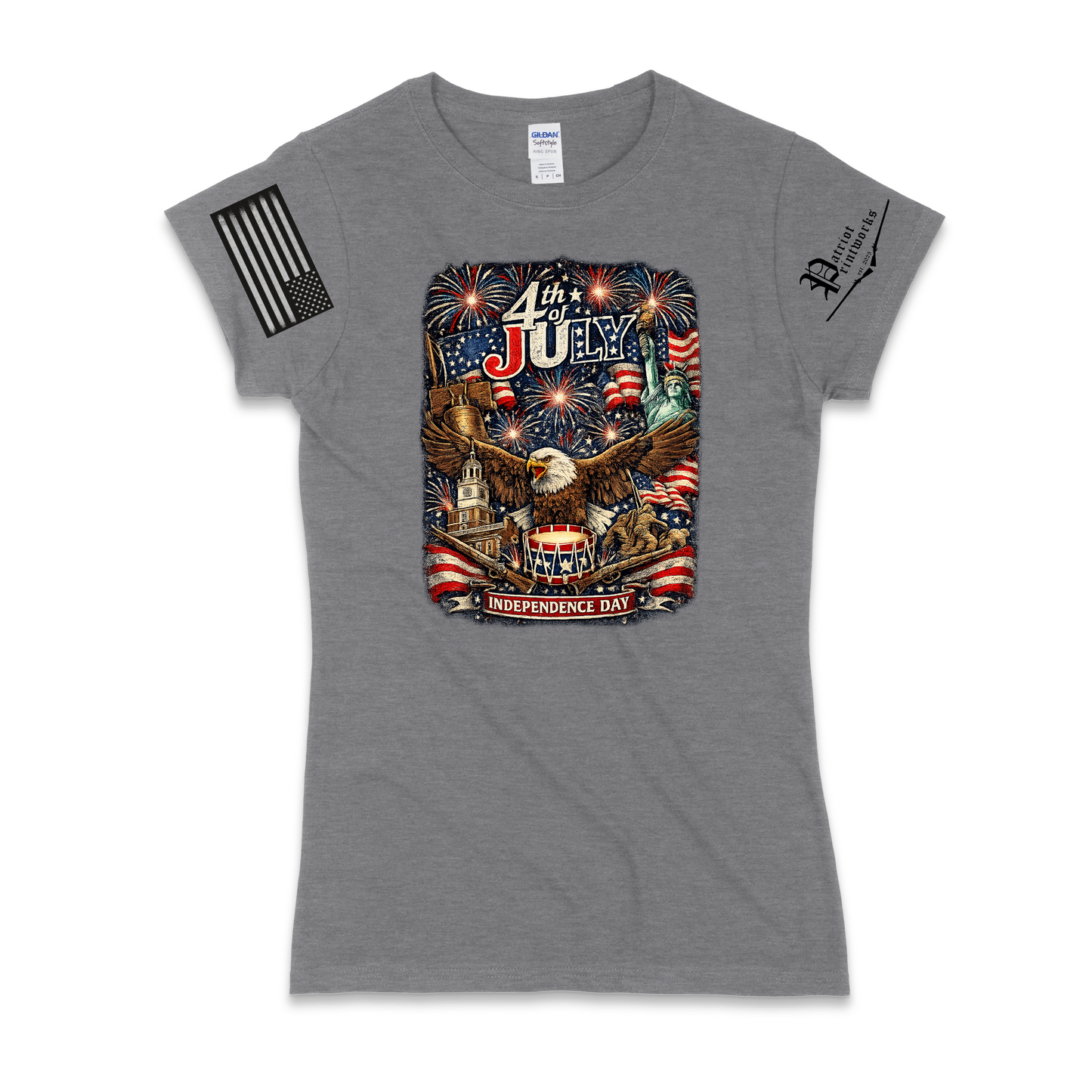 Patriotic Summer Women's T-Shirt