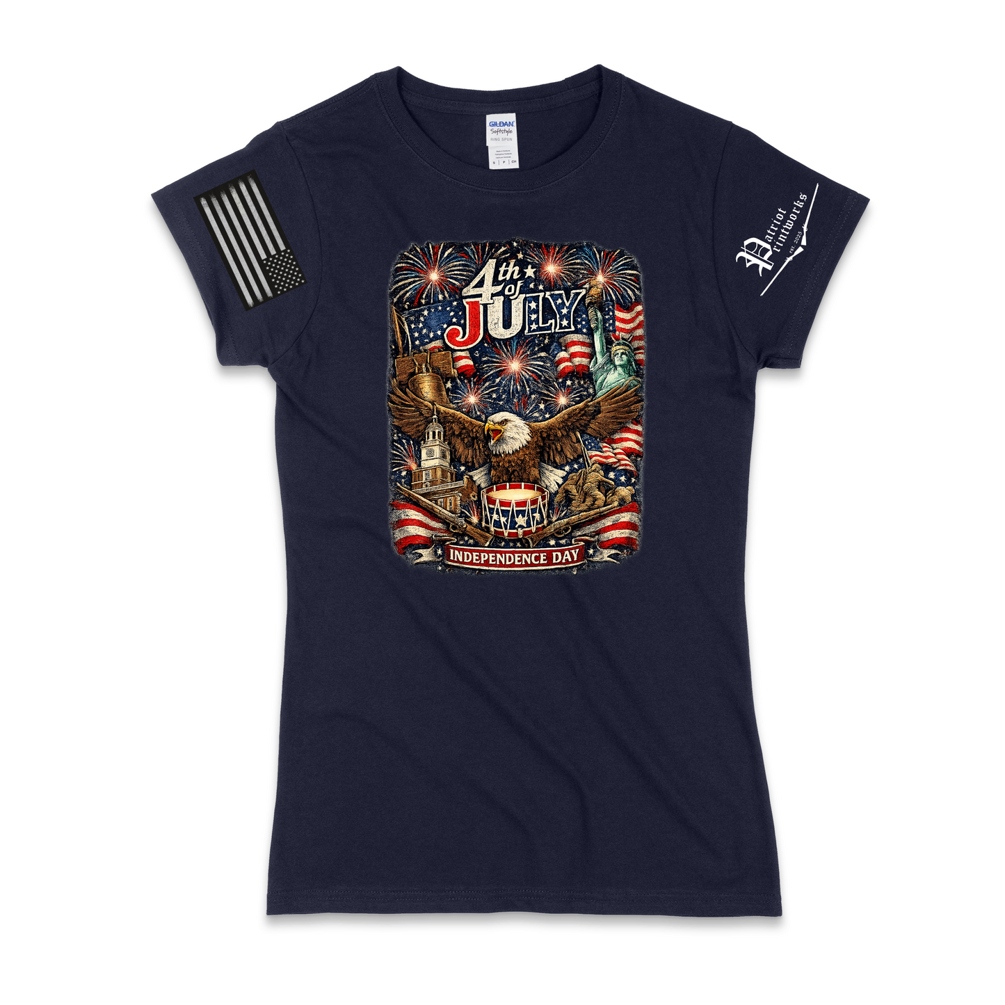 Patriotic Summer Women's T-Shirt