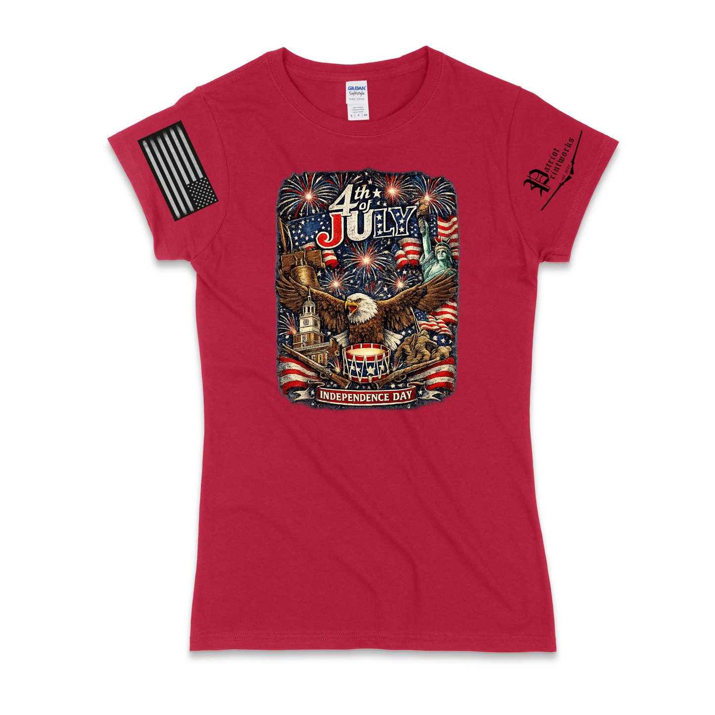 Patriotic Summer Women's T-Shirt