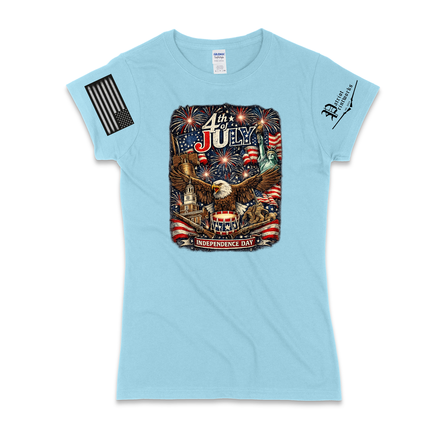 Patriotic Summer Women's T-Shirt