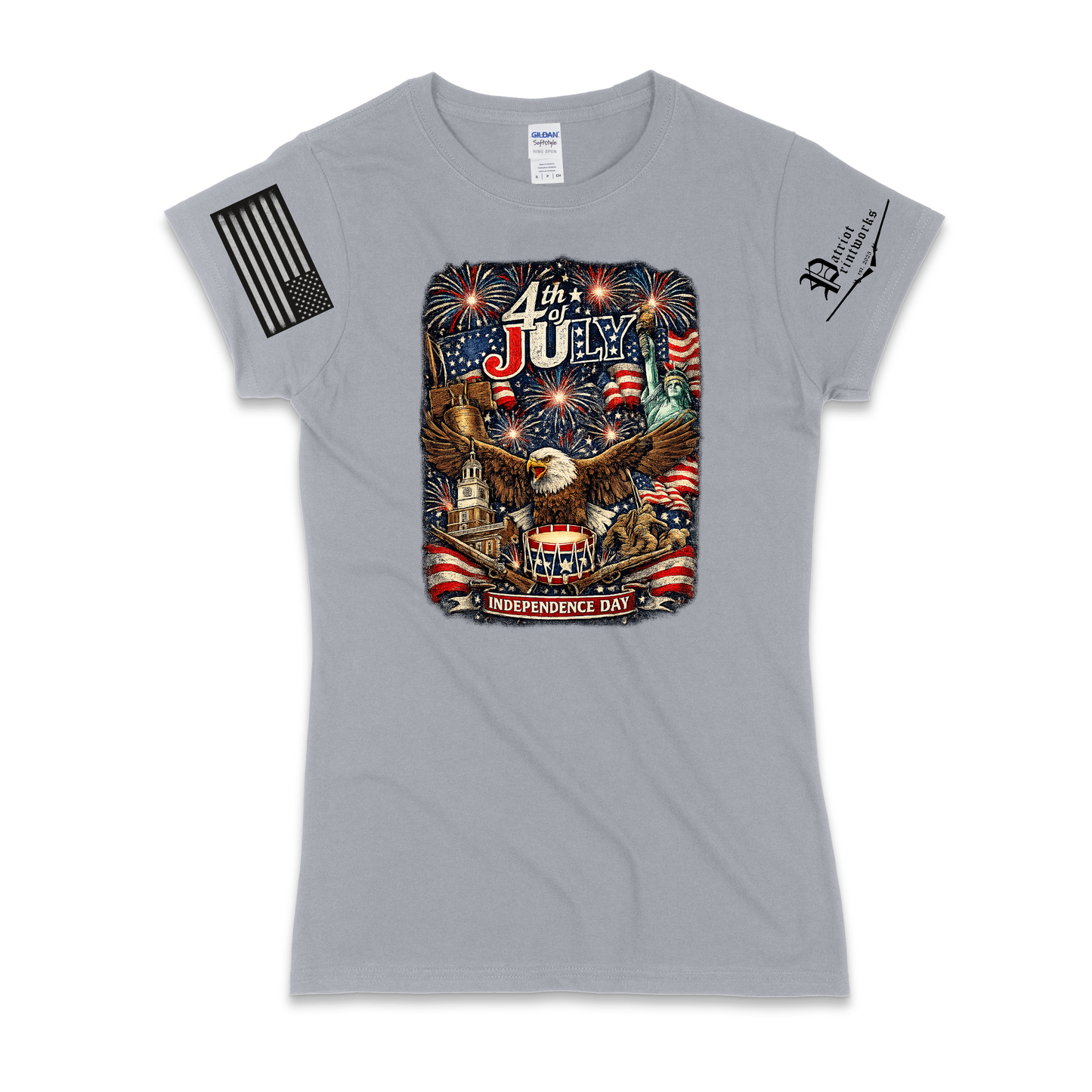 Patriotic Summer Women's T-Shirt