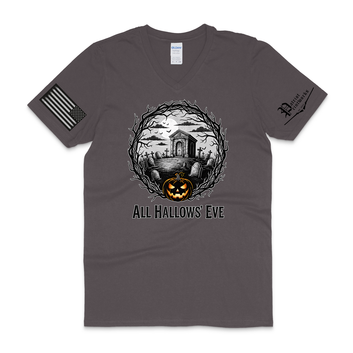 All Hallows' Eve V-Neck T-Shirt