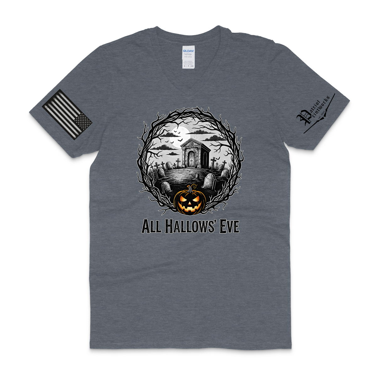 All Hallows' Eve V-Neck T-Shirt