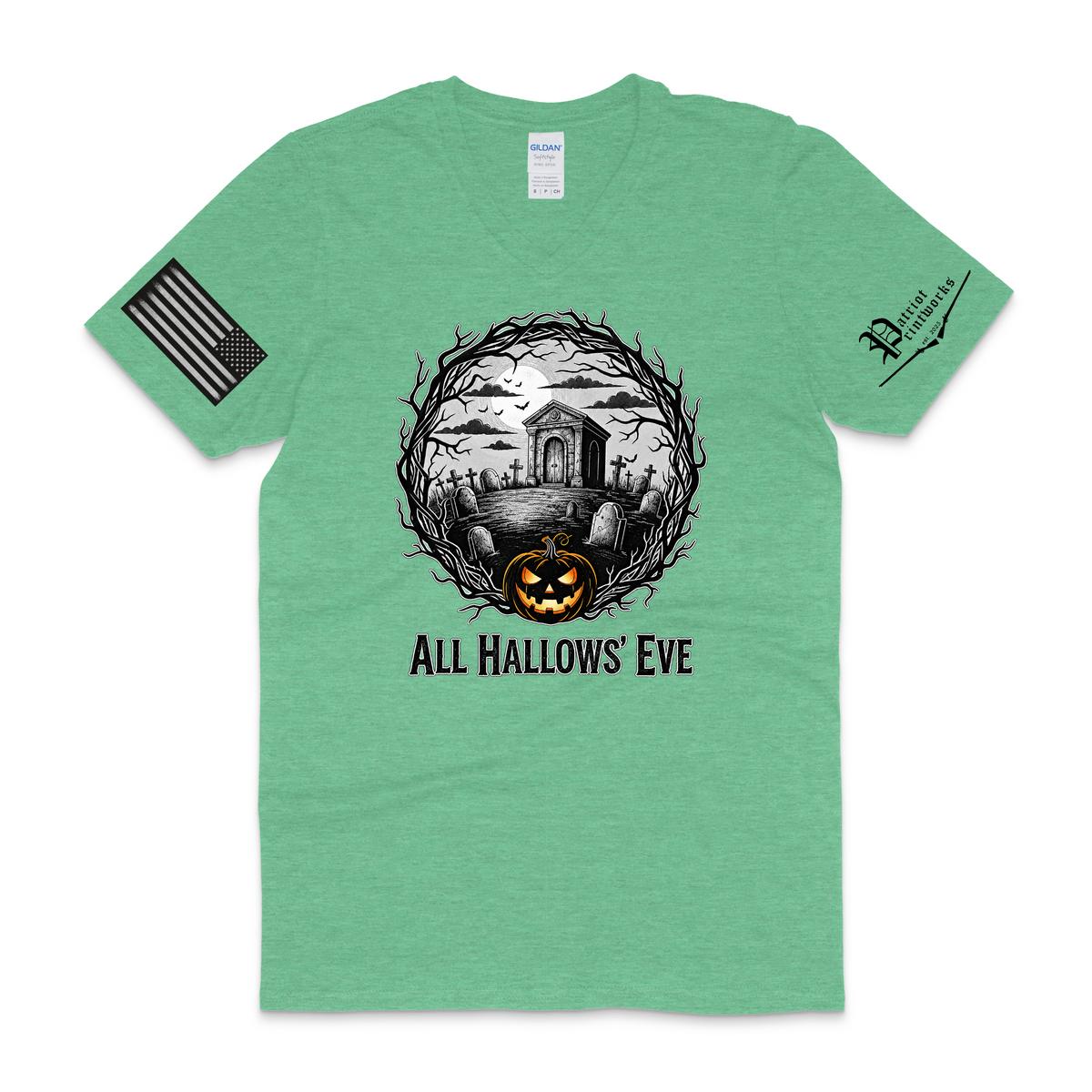 All Hallows' Eve V-Neck T-Shirt