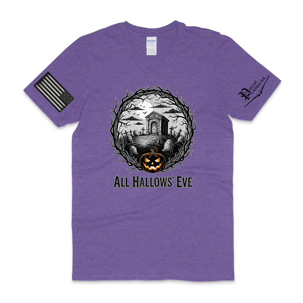 All Hallows' Eve V-Neck T-Shirt