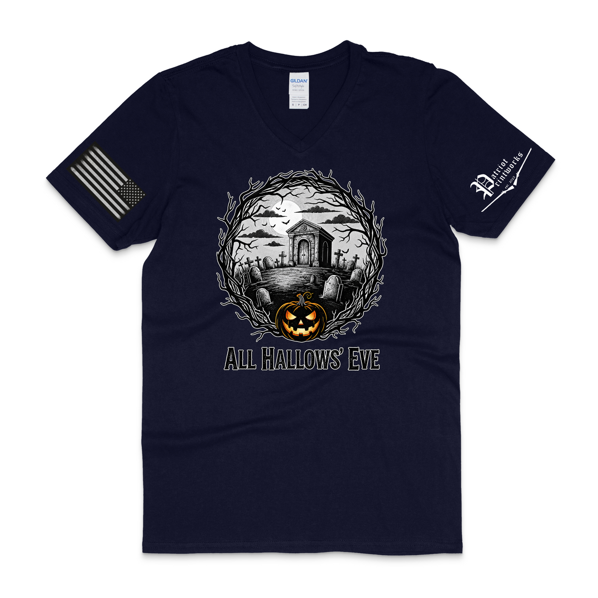 All Hallows' Eve V-Neck T-Shirt