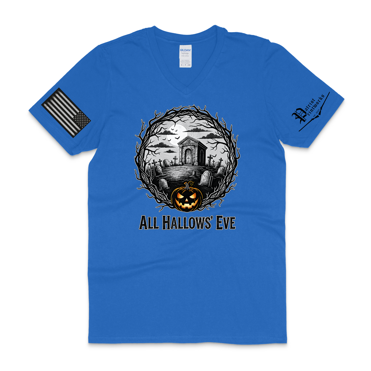 All Hallows' Eve V-Neck T-Shirt