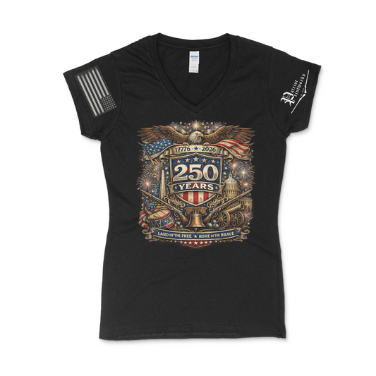 America's 250th - A Founding Celebration Women's V-Neck T-Shirt