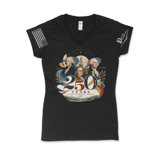 Heritage of Freedom Women's V-Neck T-Shirt