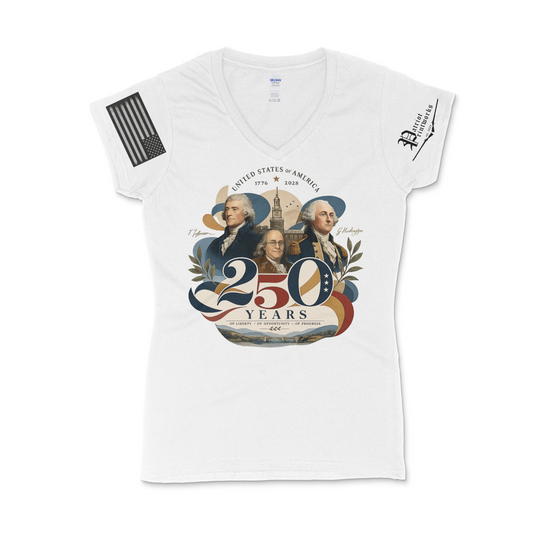 Heritage of Freedom Women's V-Neck T-Shirt