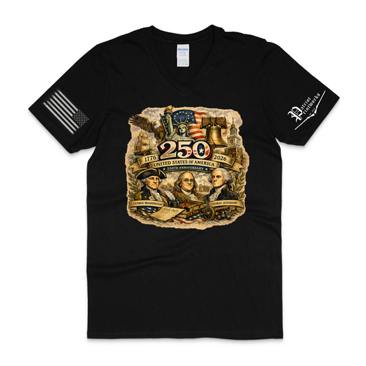 America's 250th Birthday V-Neck T-Shirt