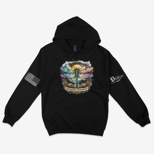 Antisocial Dragonfly Hoodie