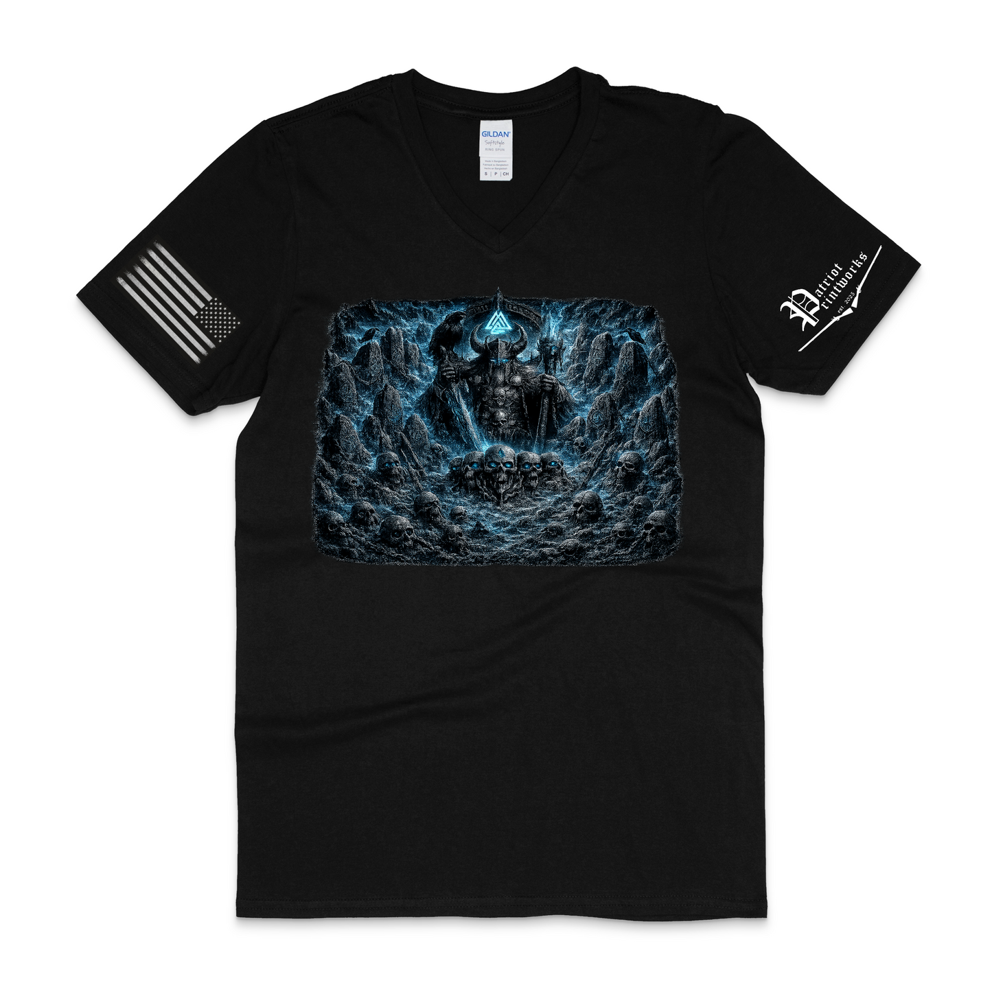 Barrow King of Niflheim V-Neck T-Shirt