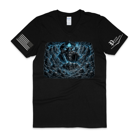 Barrow King of Niflheim V-Neck T-Shirt