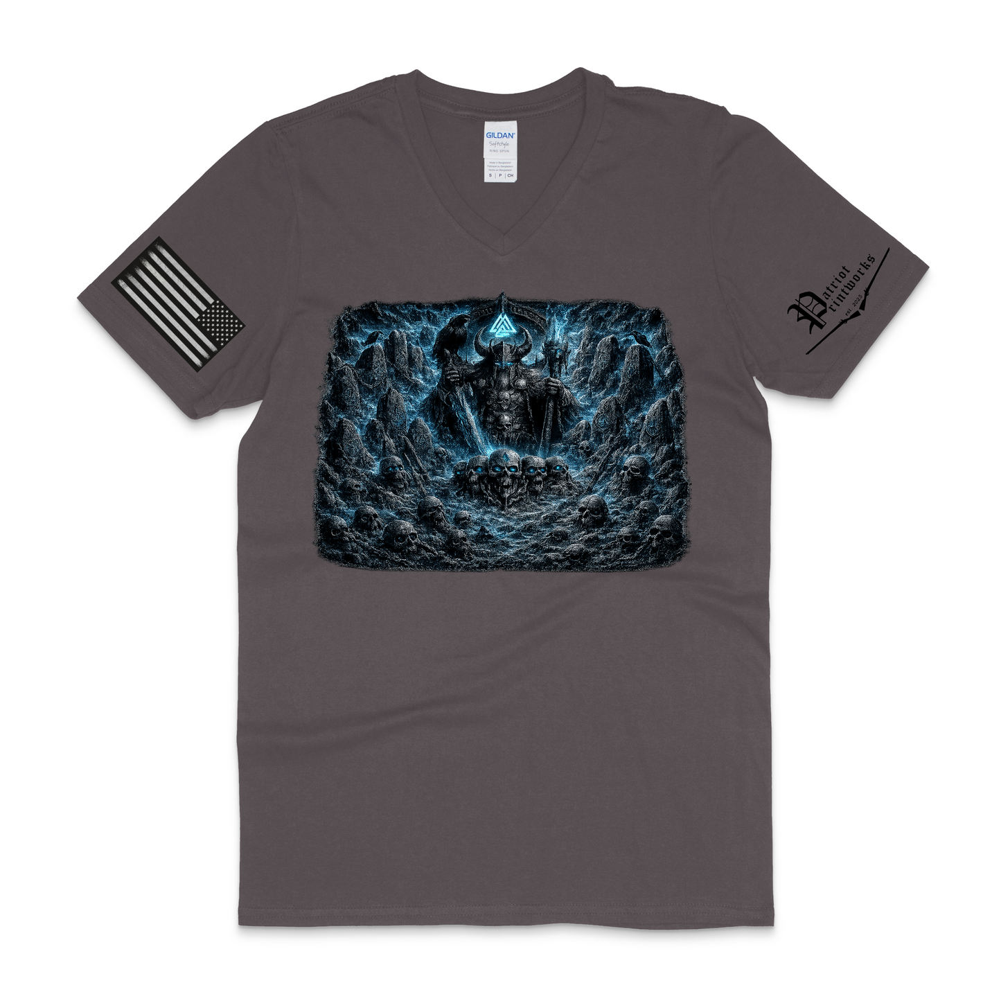 Barrow King of Niflheim V-Neck T-Shirt