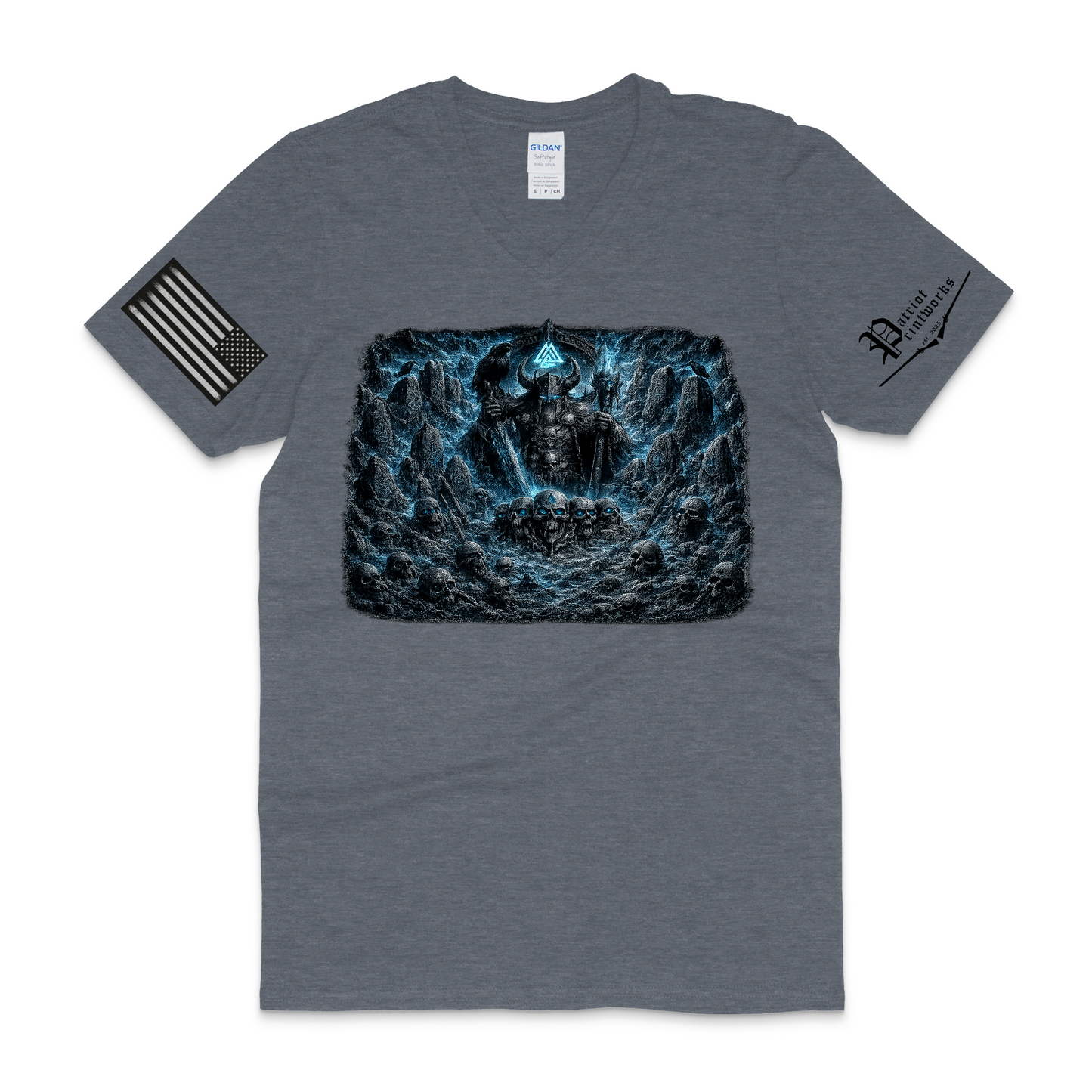 Barrow King of Niflheim V-Neck T-Shirt
