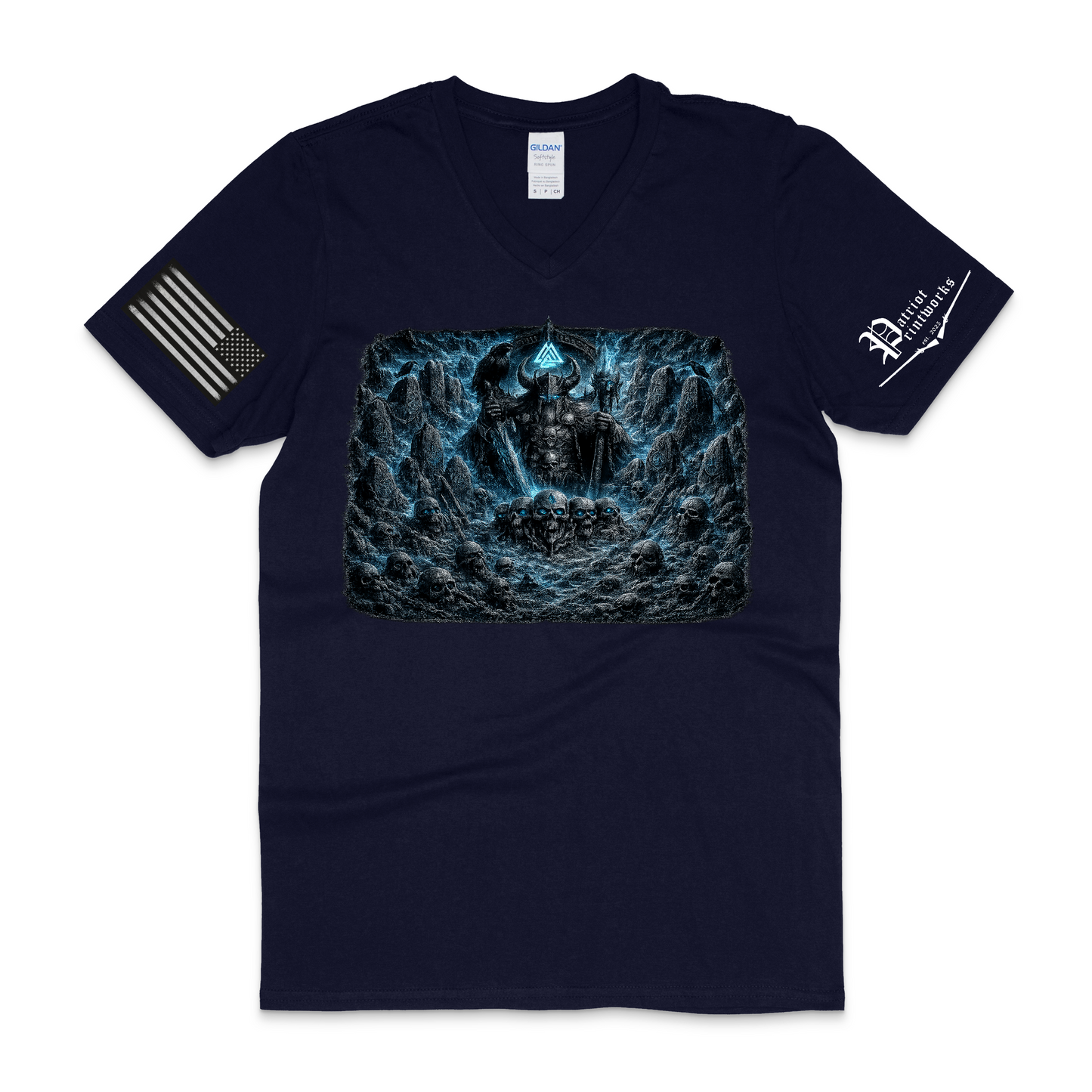 Barrow King of Niflheim V-Neck T-Shirt