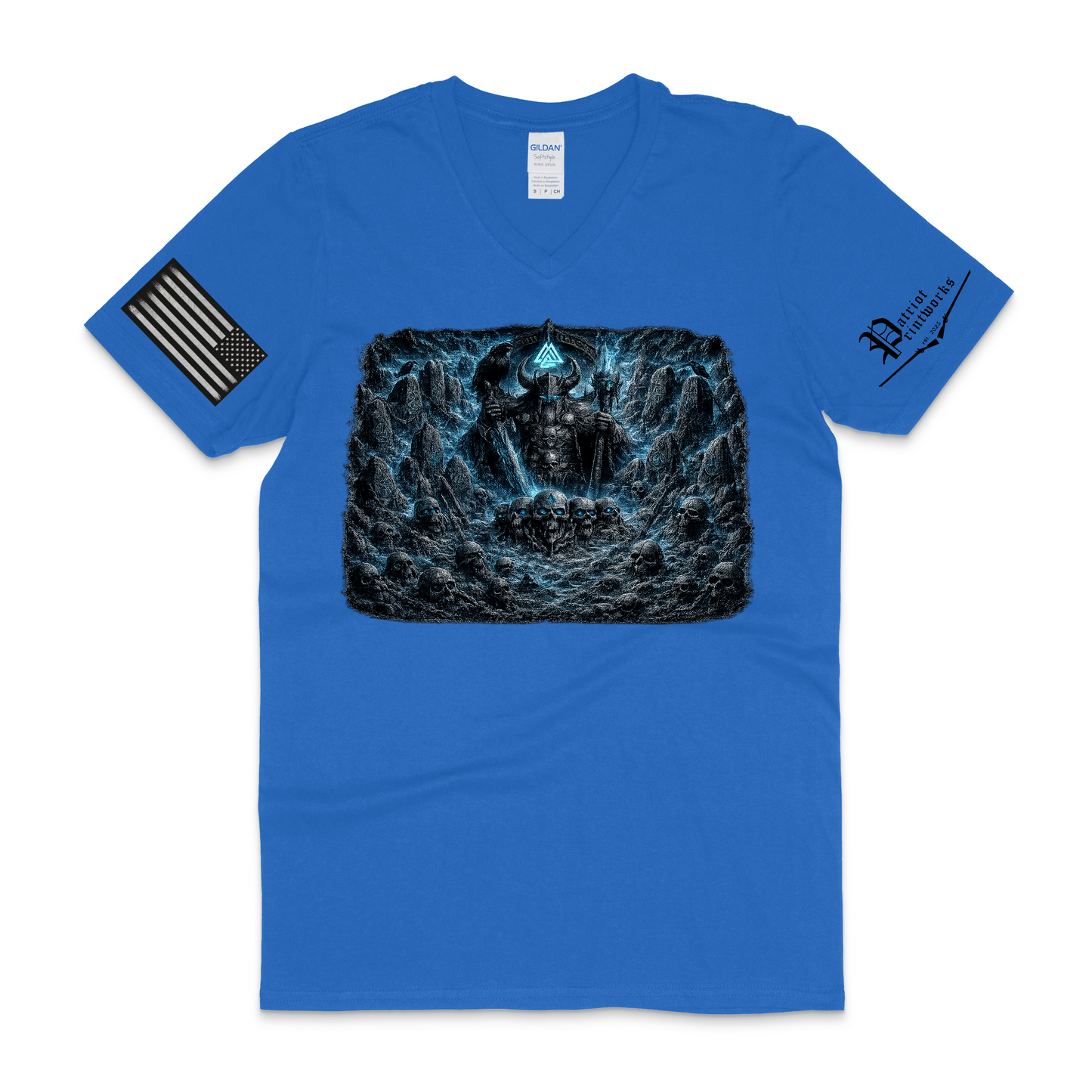 Barrow King of Niflheim V-Neck T-Shirt