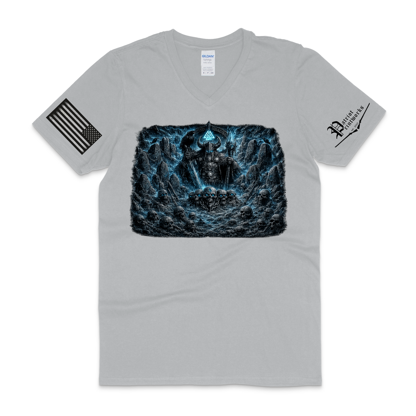 Barrow King of Niflheim V-Neck T-Shirt