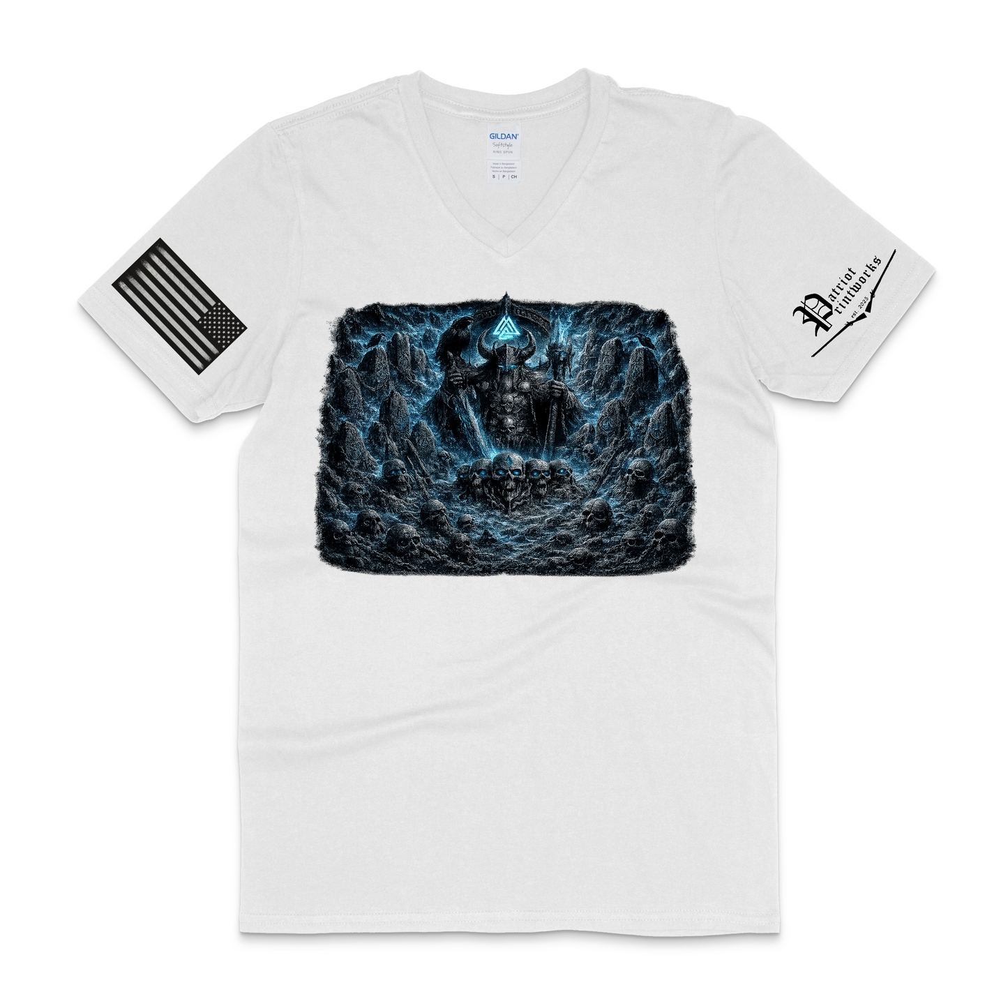 Barrow King of Niflheim V-Neck T-Shirt