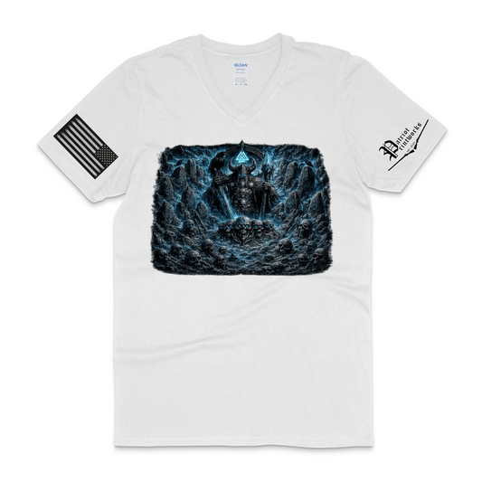 Barrow King of Niflheim V-Neck T-Shirt
