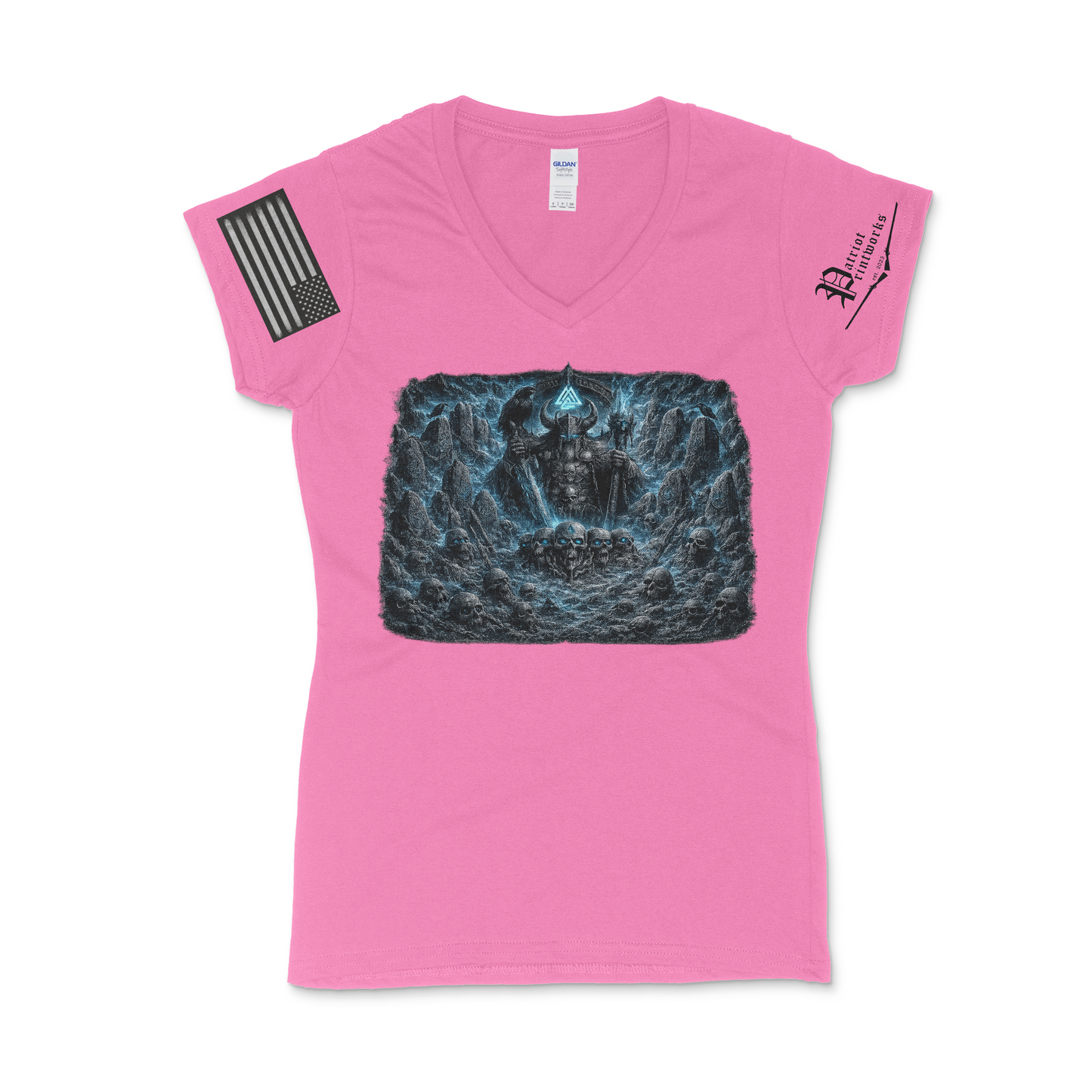 Barrow King of Niflheim Women's V-Neck T-Shirt