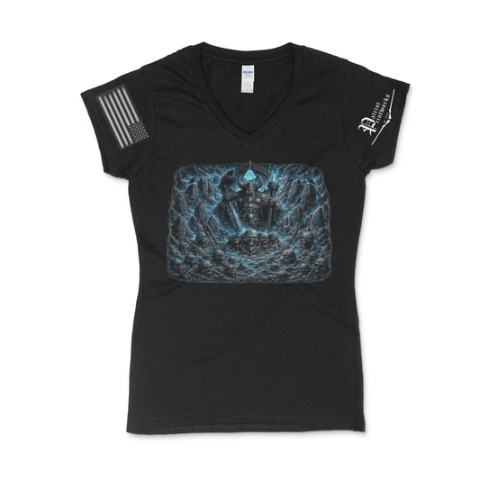 Barrow King of Niflheim Women's V-Neck T-Shirt