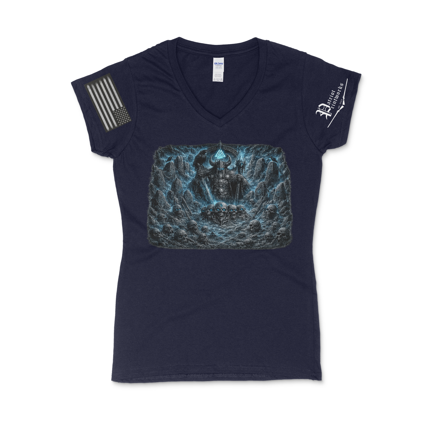 Barrow King of Niflheim Women's V-Neck T-Shirt