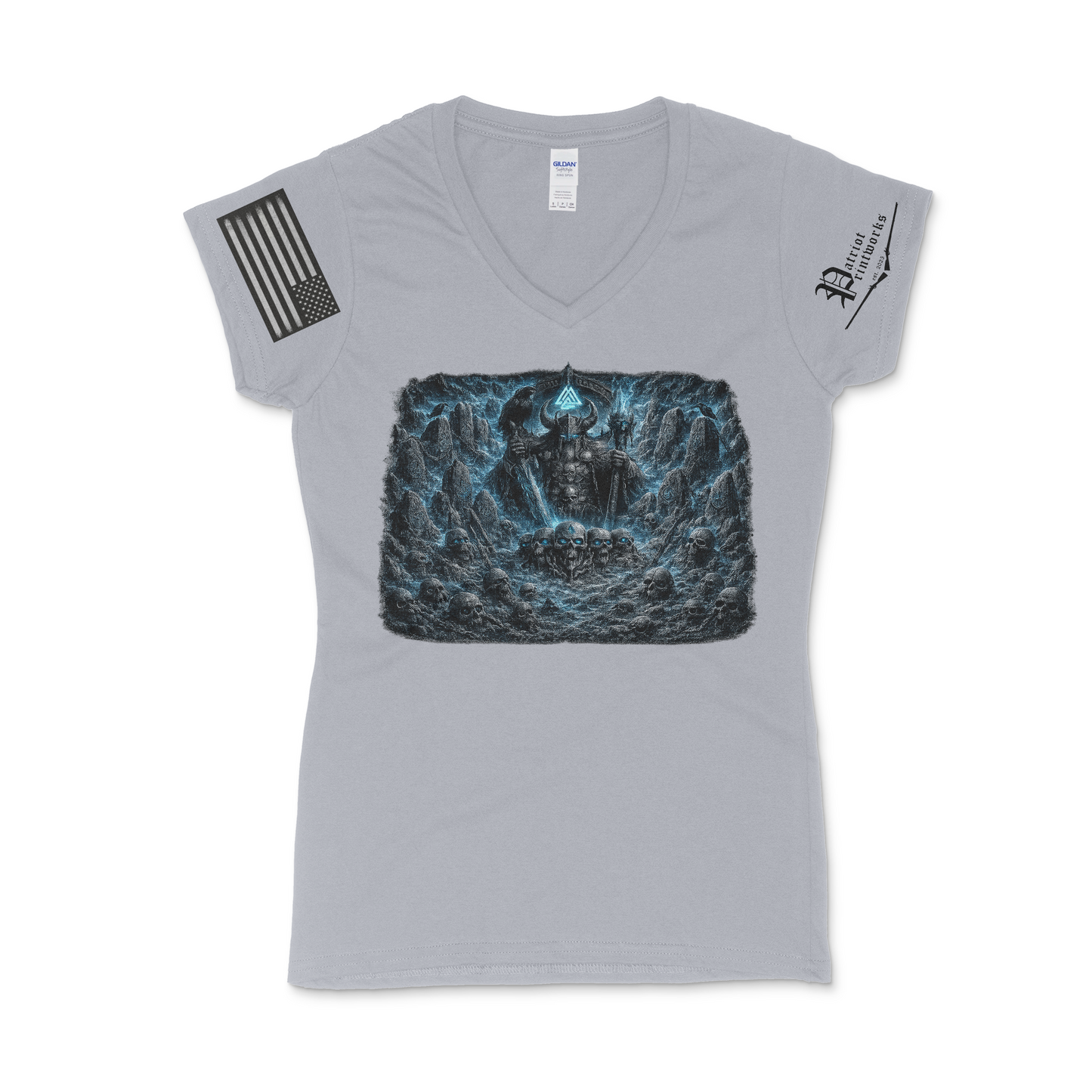 Barrow King of Niflheim Women's V-Neck T-Shirt