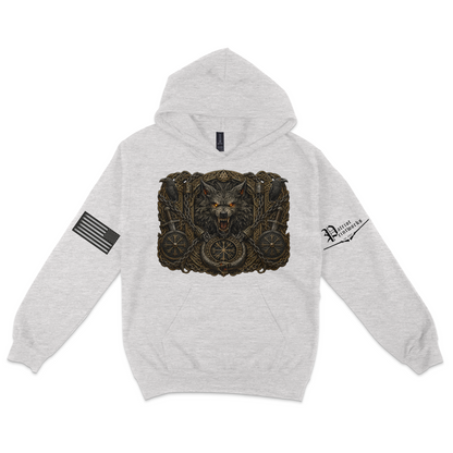 Bound Wolf of Ragnarok Hoodie