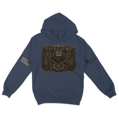 Bound Wolf of Ragnarok Hoodie