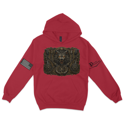 Bound Wolf of Ragnarok Hoodie