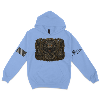 Bound Wolf of Ragnarok Hoodie